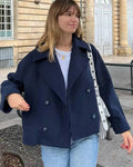 Krátký dvouřadový kabát Suzane