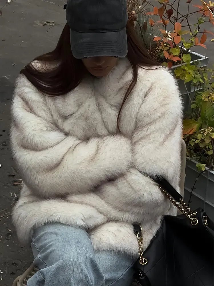 Tilda kabát z umělé kožešiny