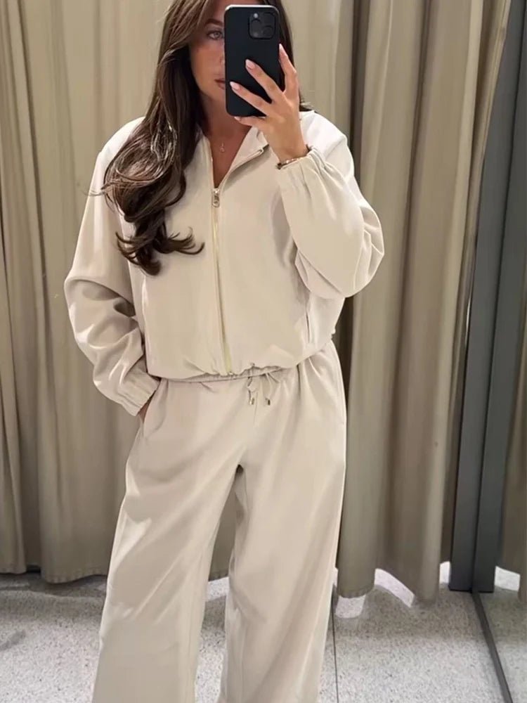 Amirah tepláková souprava s kapucí