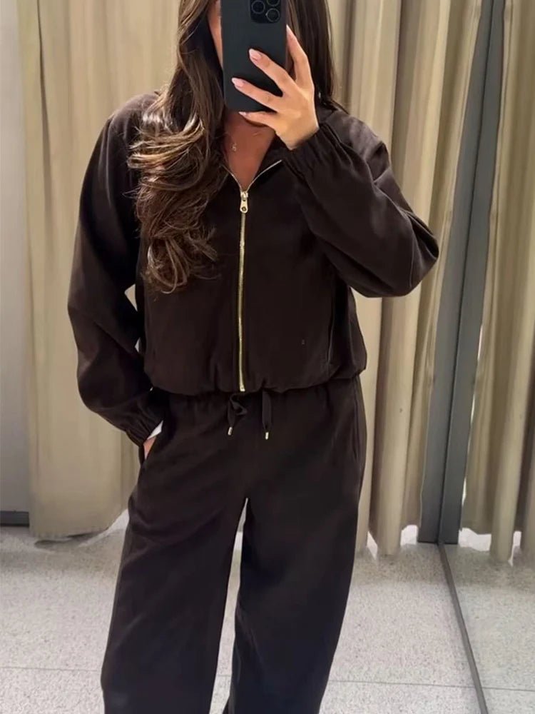 Amirah tepláková souprava s kapucí