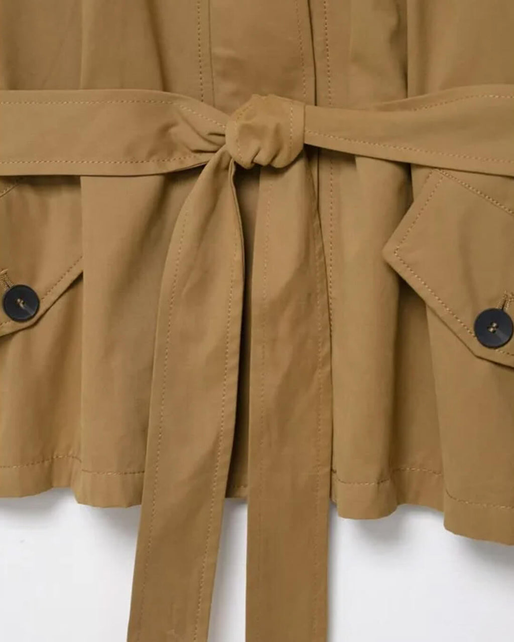 Claire krátký trenčkot a skort set