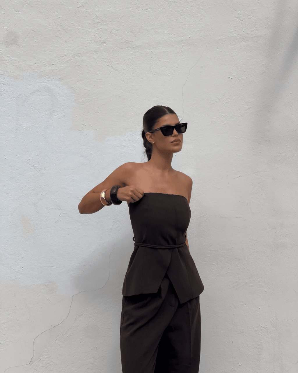Donna dvoudílný set bez ramínek