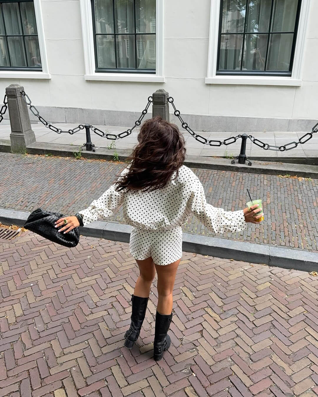 Gloria puntíkovaný set