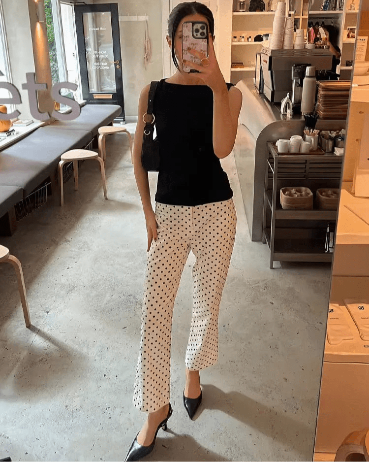 Gloria puntíkovaný set
