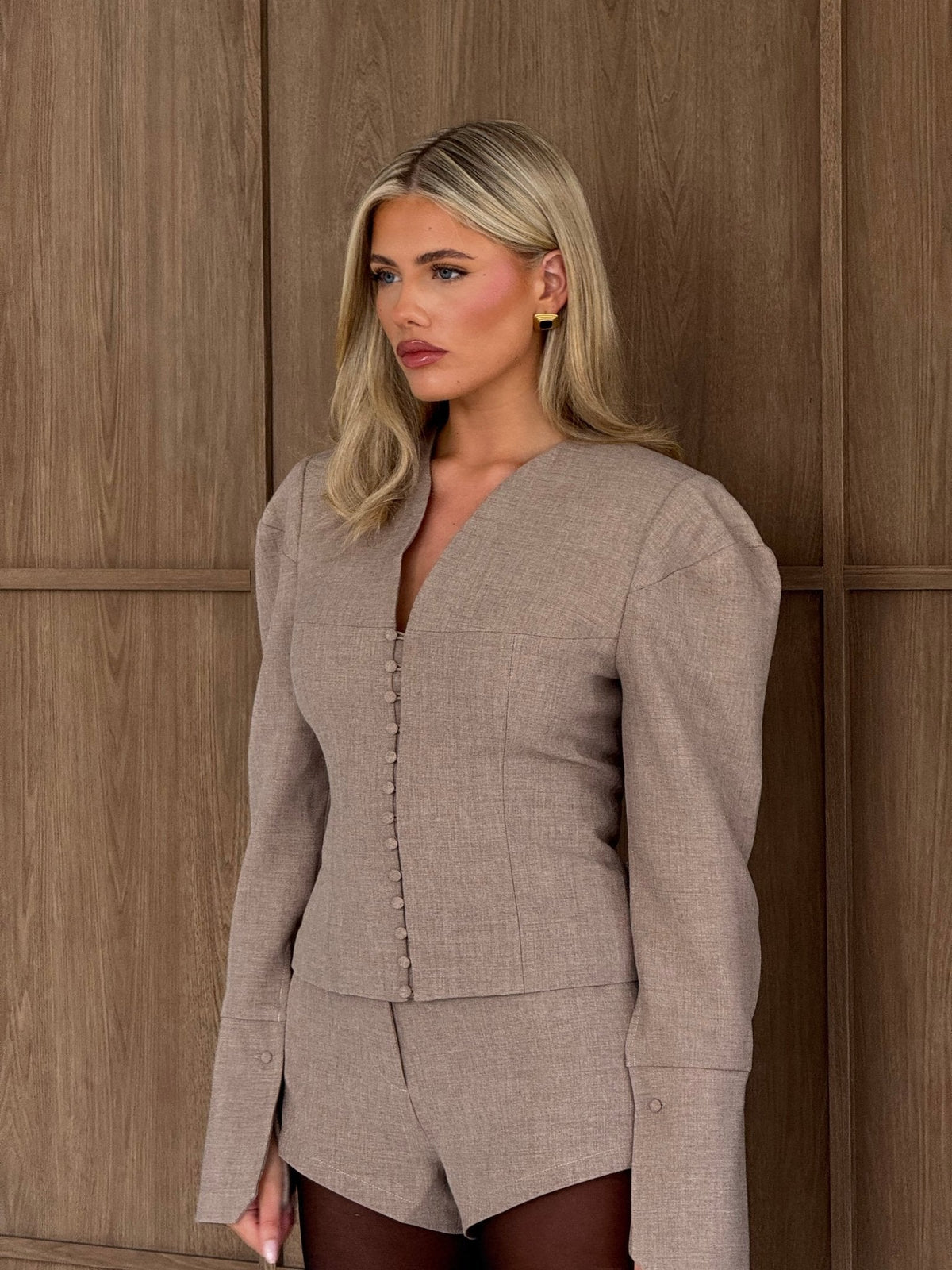 Goldie elegantní set s krátkými kalhotami