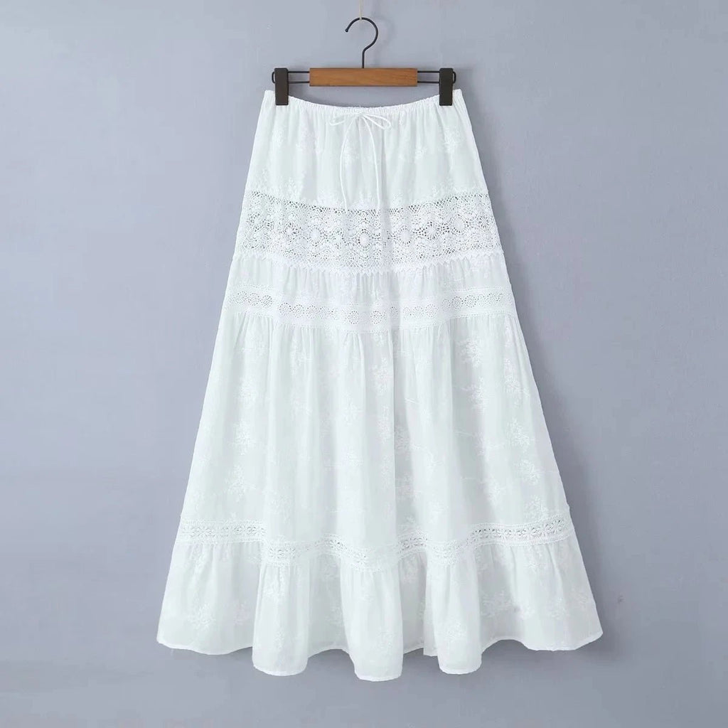 Sada Margot Bohemian crop top a maxi sukně