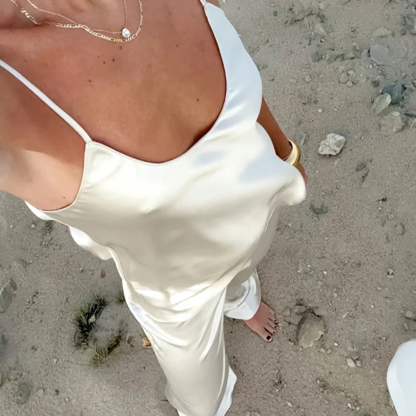 Bianca saténový set dvoudílný