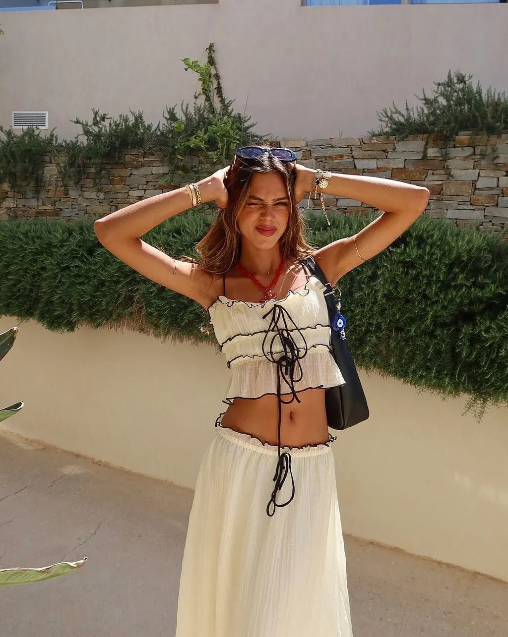 Isabel očarující sukně a top set