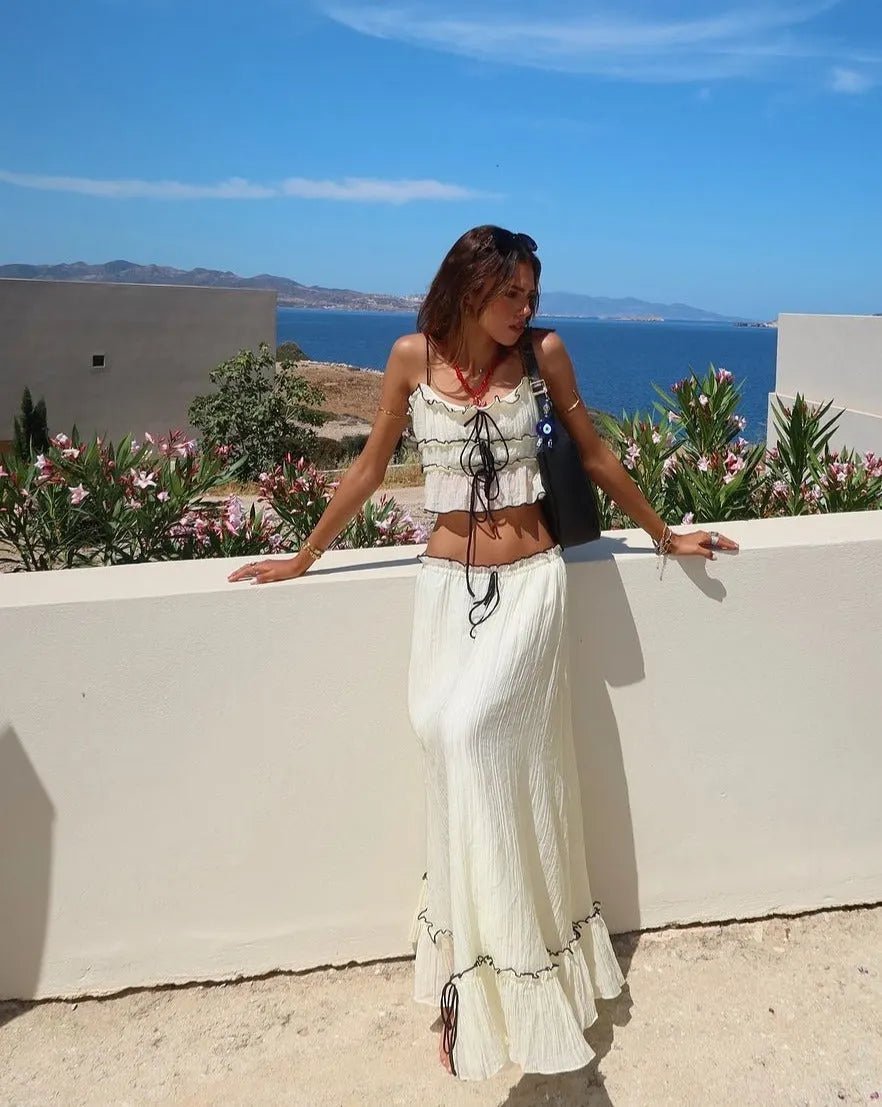 Isabel očarující sukně a top set