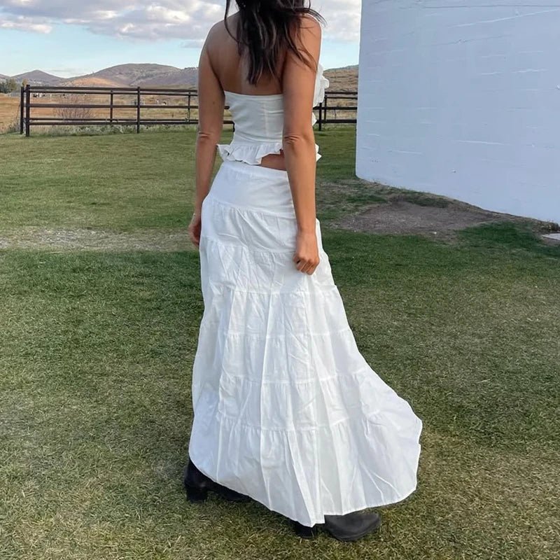 Yasmine volánkový dvoudílný set