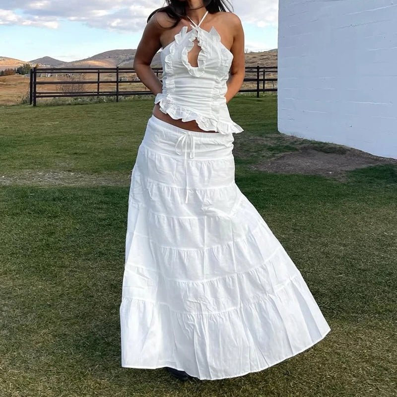 Yasmine volánkový dvoudílný set
