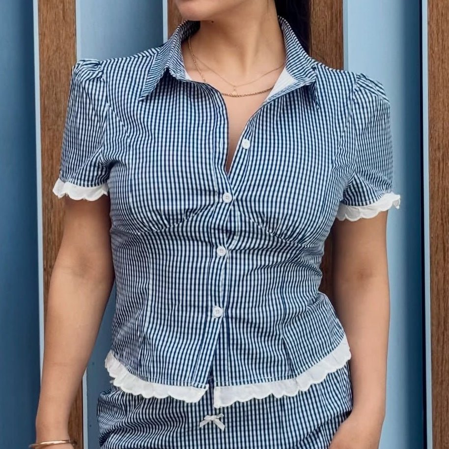 Souprava Brianna: zkrácený přiléhavý skort