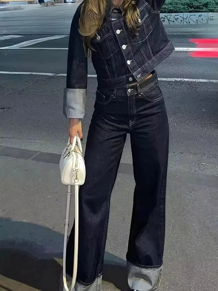 Amiah vintage džínová souprava