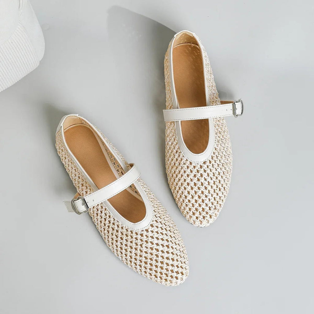 Beatrice Hollow Weave Mary Jane Baletky