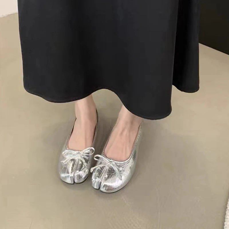 Cecilia baleríny na nazouvání