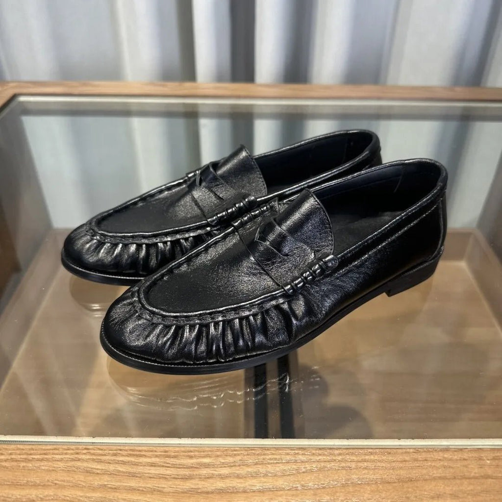 Fiona slip-on mokasíny z umělé kůže