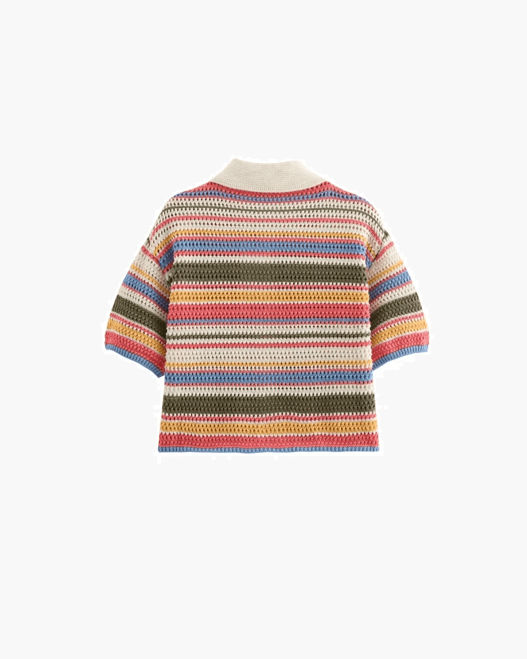 Margot pruhovaná pletená crop souprava