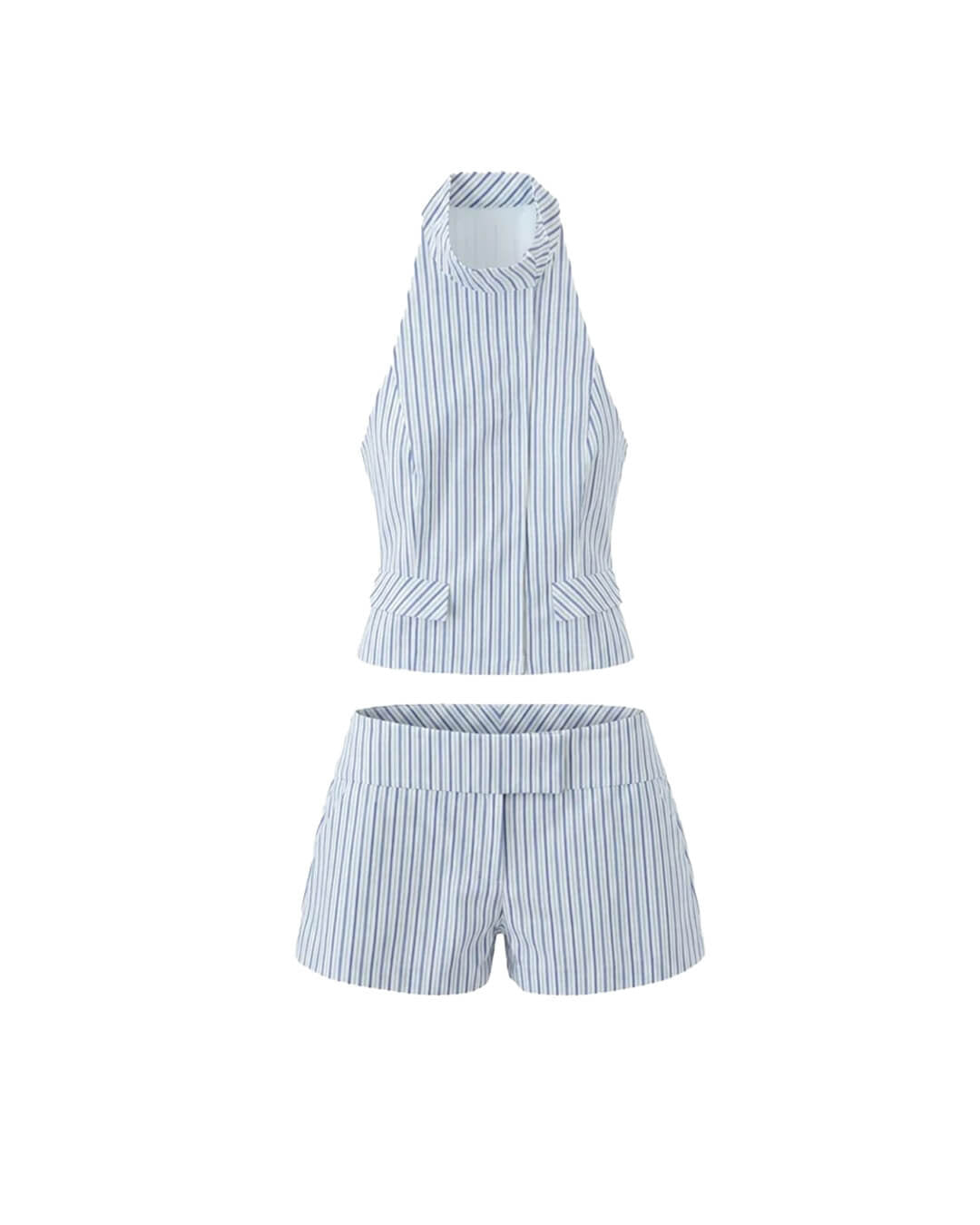Briana pruhovaný mini sukně set