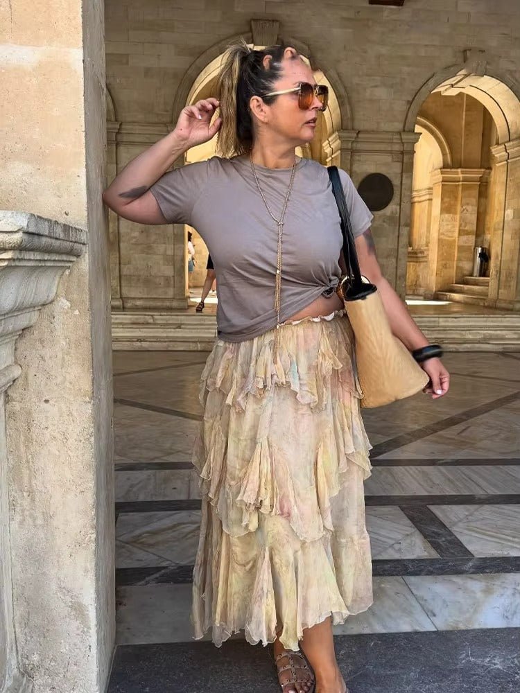 Serena vícedílná boho maxi sukně