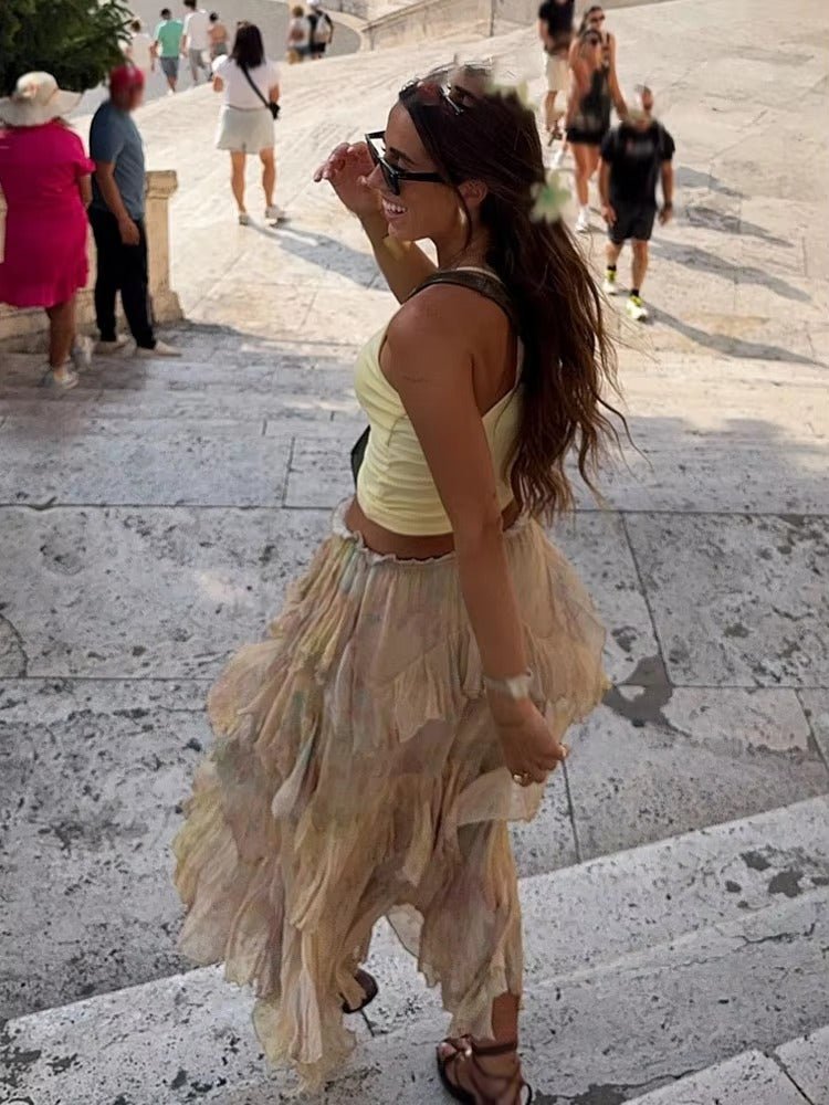 Serena vícedílná boho maxi sukně