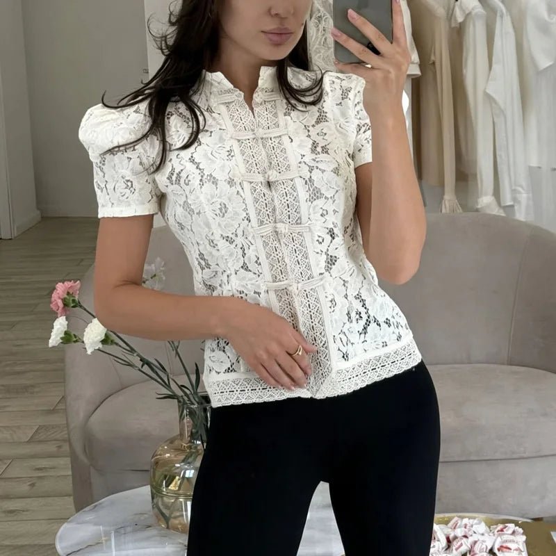Kardigan Brielle s krajkovým patchworkem