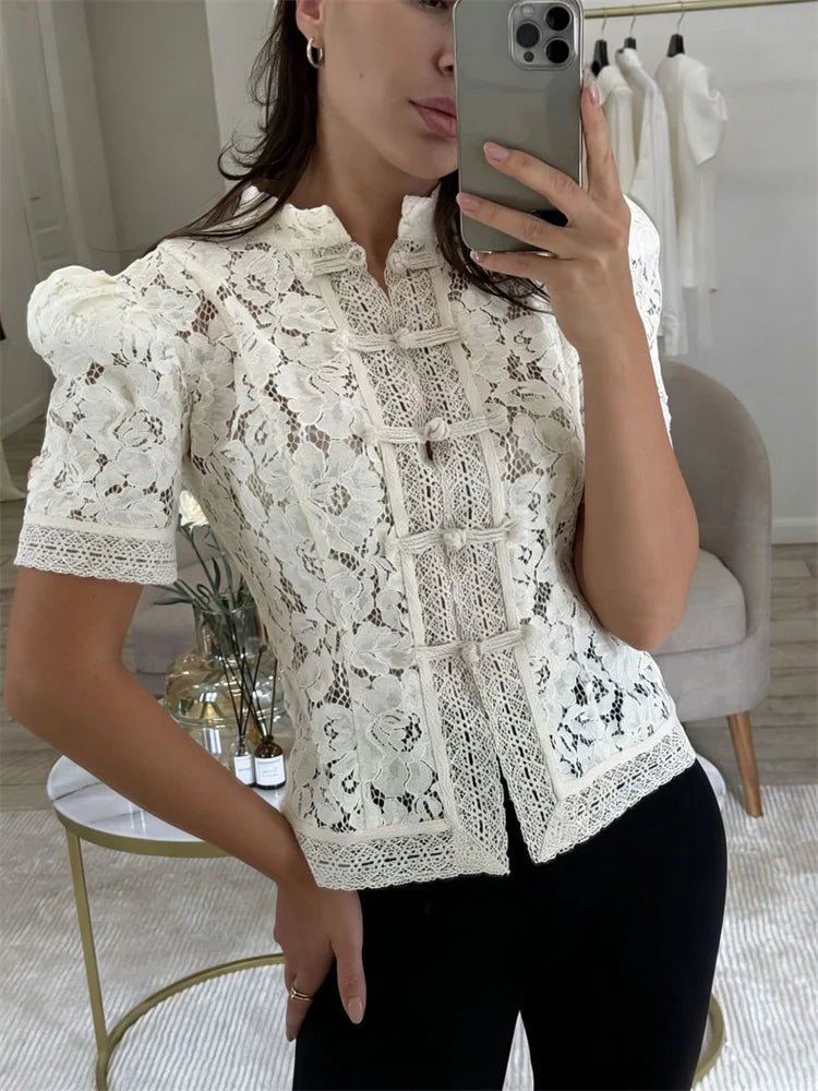 Kardigan Brielle s krajkovým patchworkem