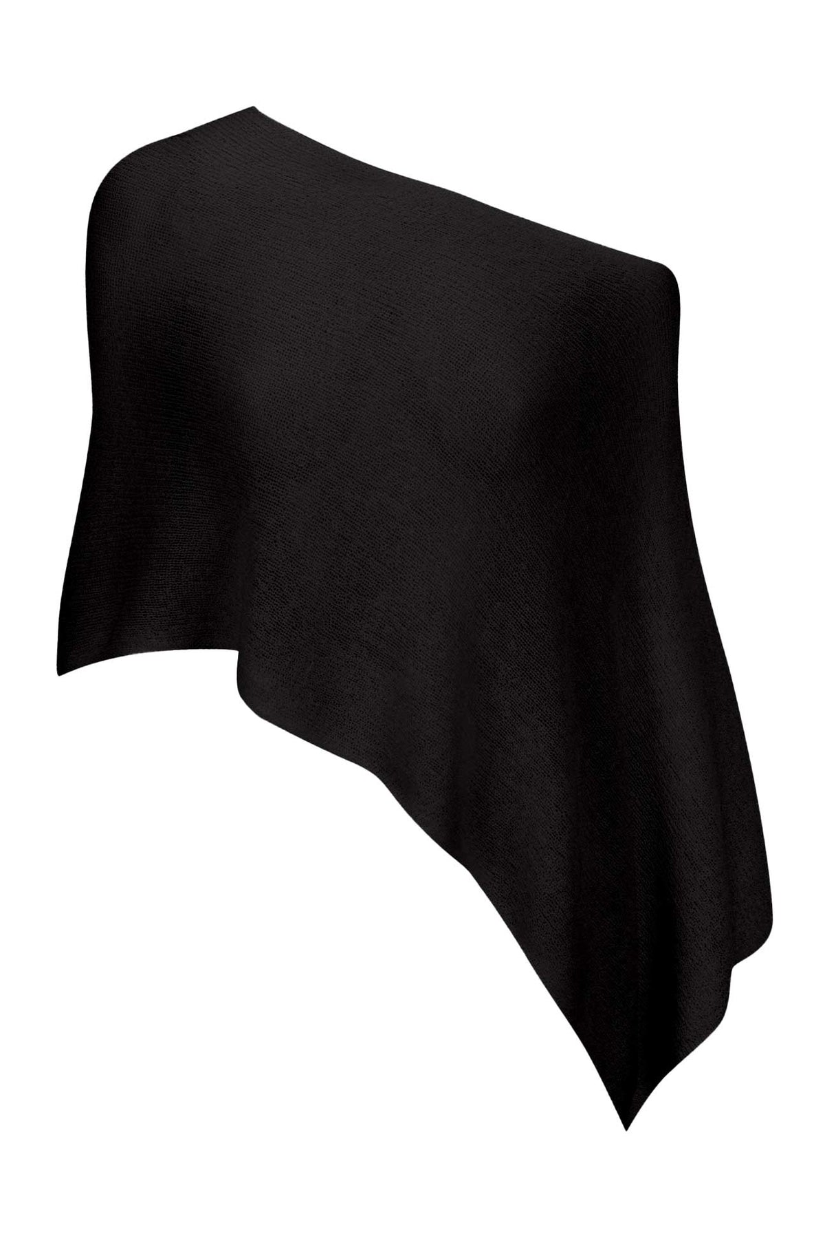 Asymmetrical asymetrický průsvitný pončo top