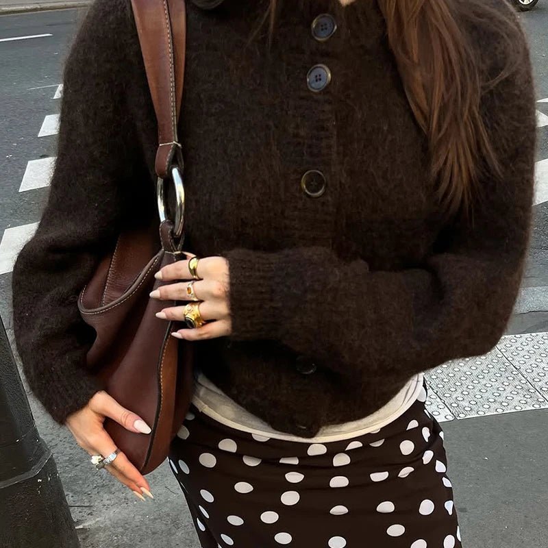 Lucy Pletený Kardigan