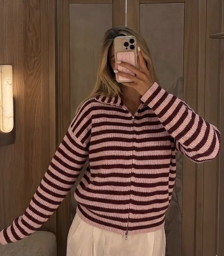 Simona pletený svetr na zip