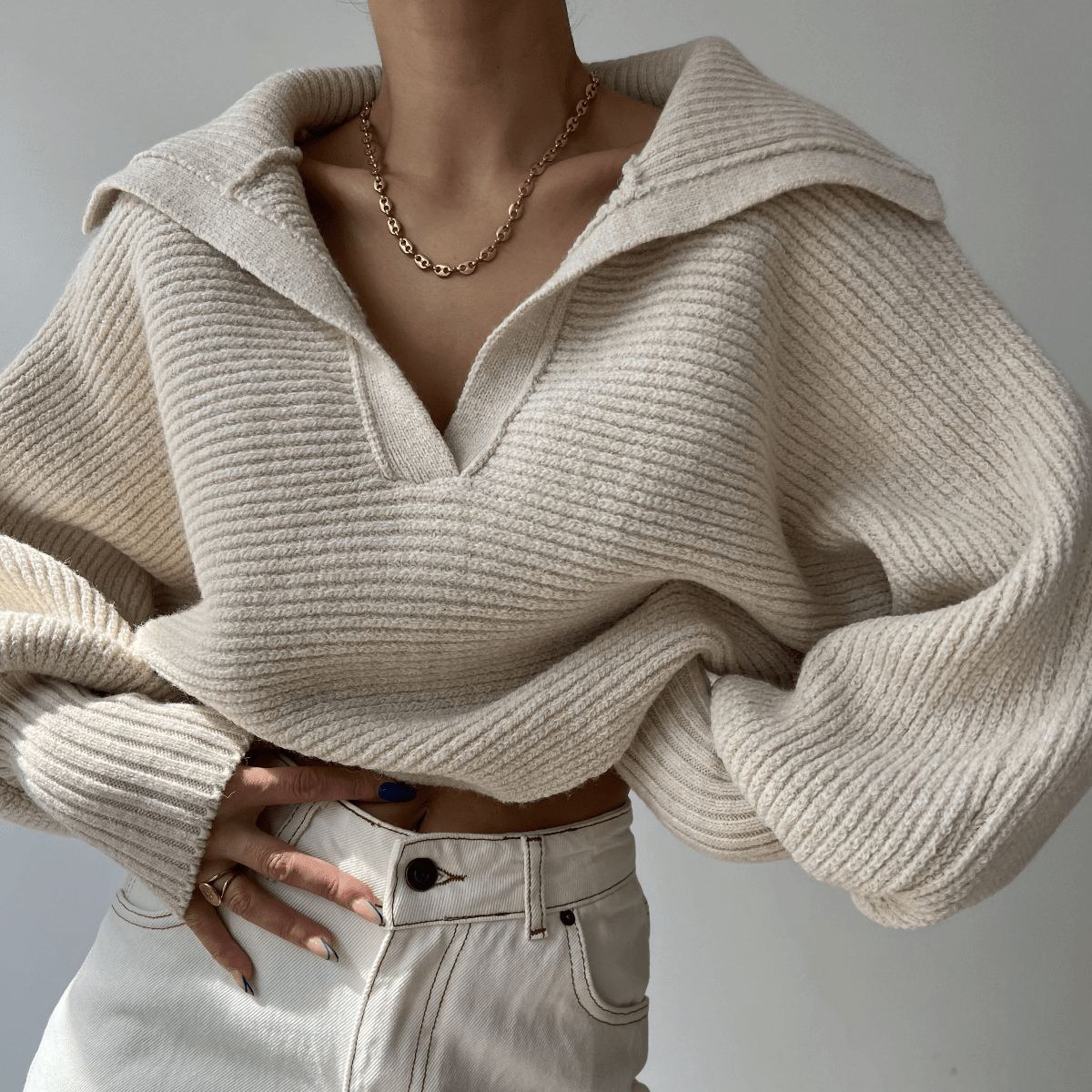 Kath oversized pletený svetr