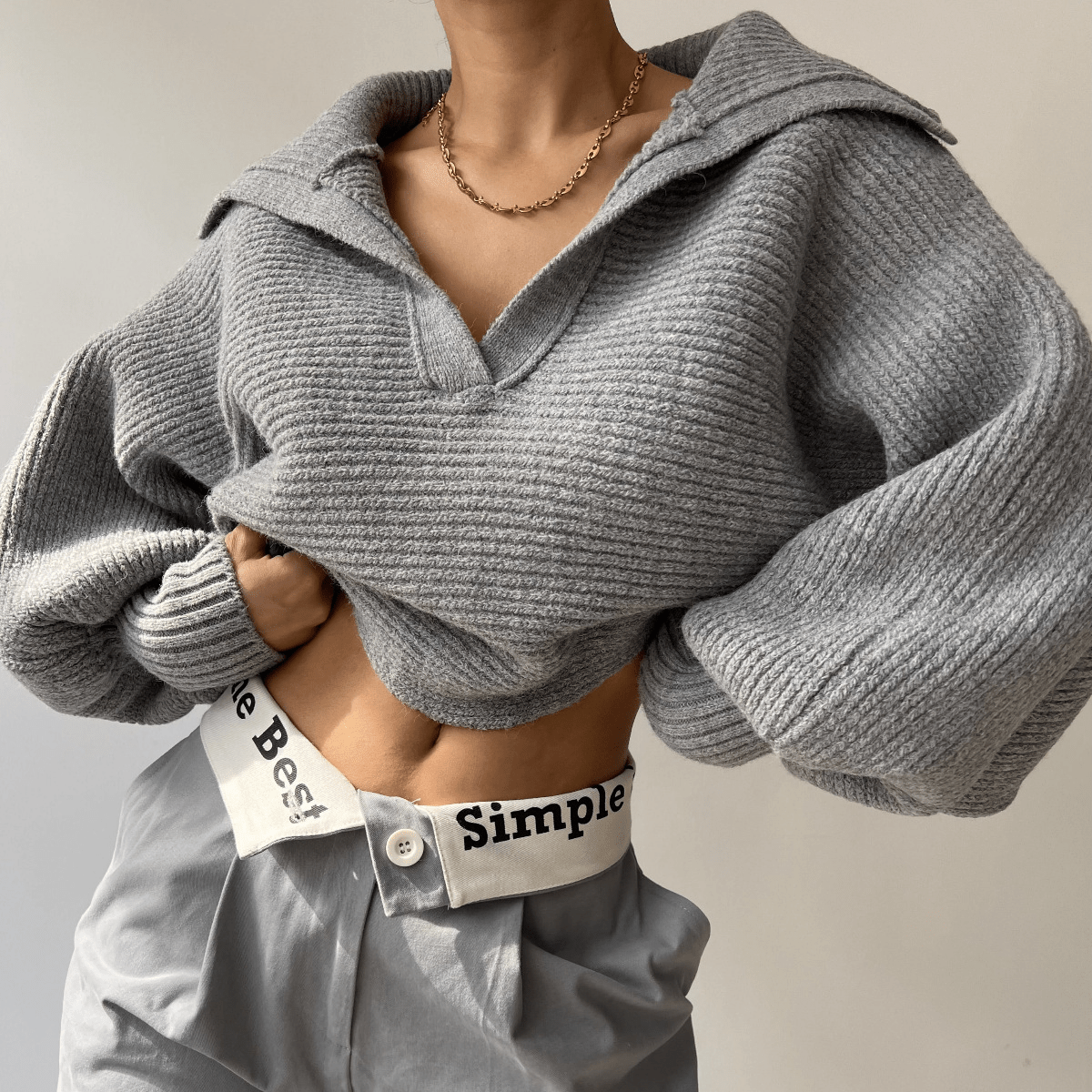 Kath oversized pletený svetr