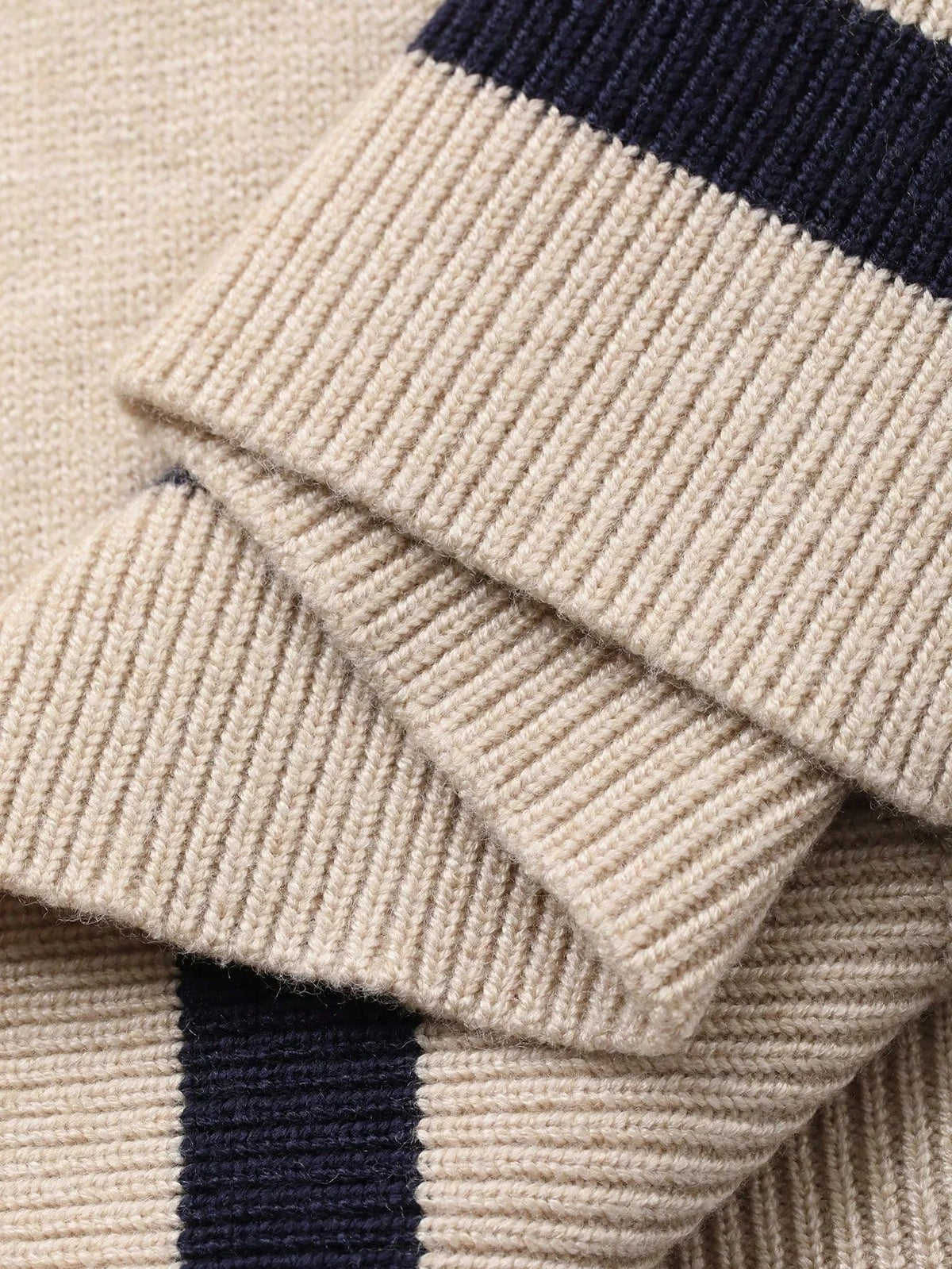 Pletený polo top Paris s barevnými bloky