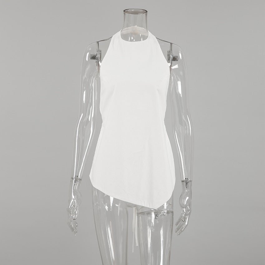 Daphne halter top s odhalenými zády