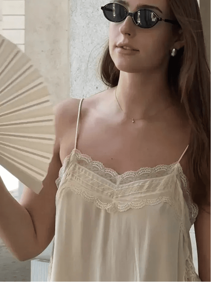 Sia krajkové tílko s krajkou