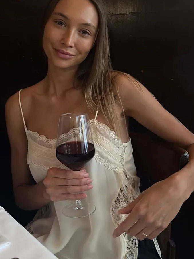 Sia krajkové tílko s krajkou