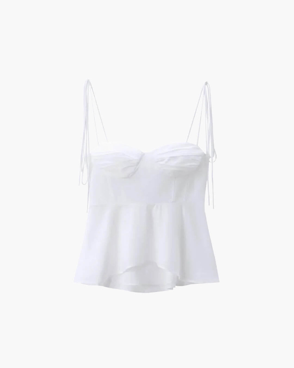 Jada peplum korzetový cami top