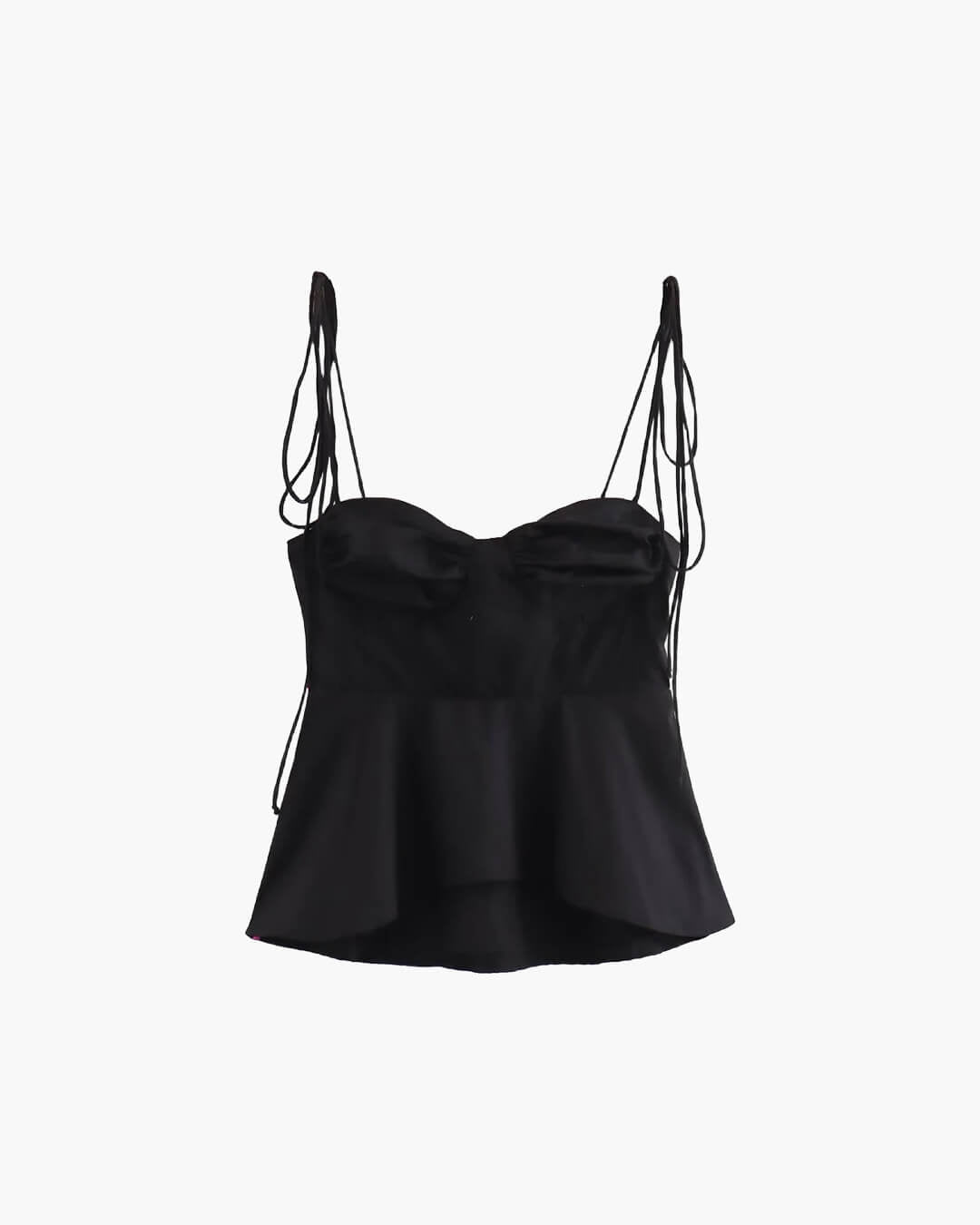 Jada peplum korzetový cami top