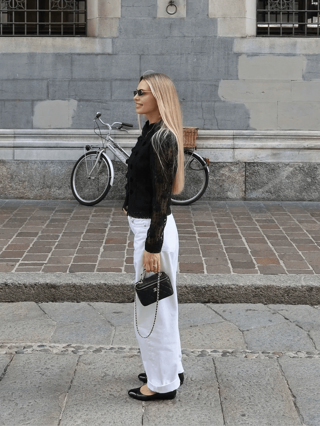 Katalina krajková halenka s nabíranými rukávy