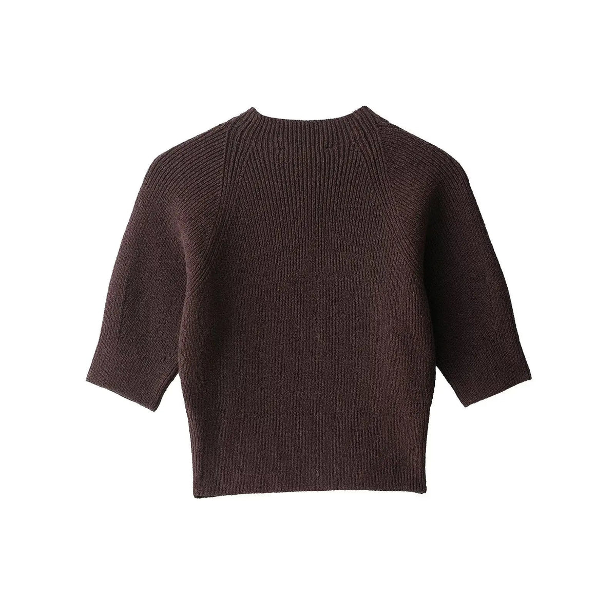 Bezešvé pletené crop top Paloma