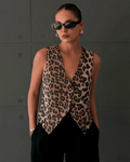 Vesta s leopardím vzorem Bianca